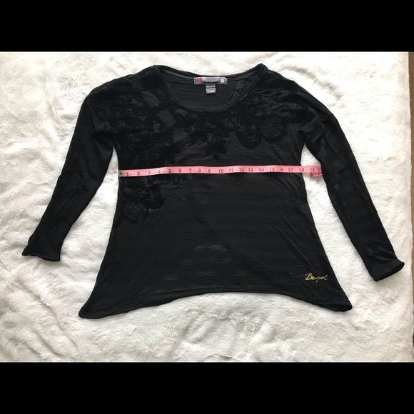 Desigual Long Sleeve Ts Chapin Shirt - Picture 10 of 14